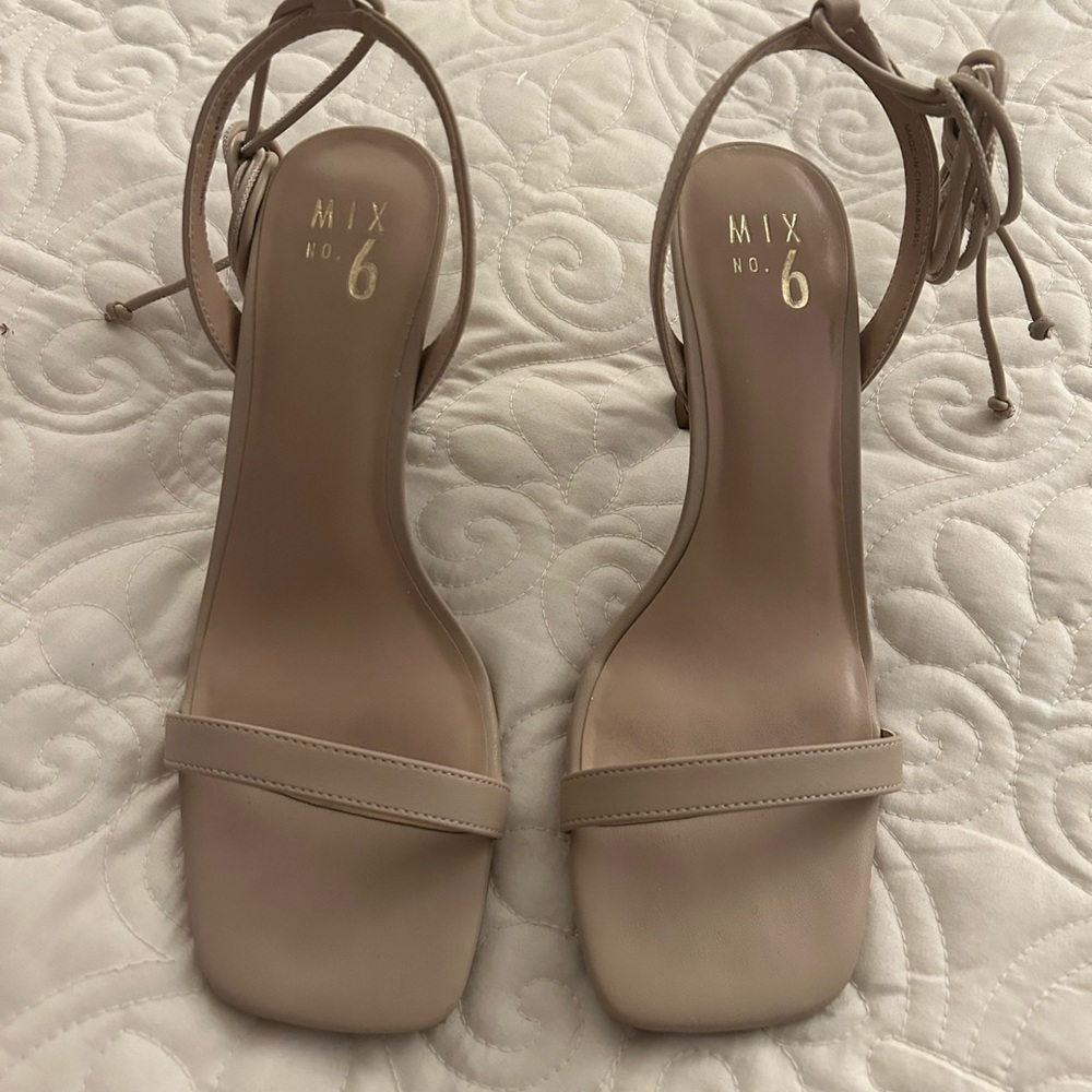Mix No. 6 stiletto sandals